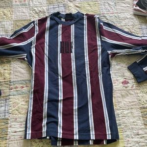 Long Sleeve Striped HUF Tee